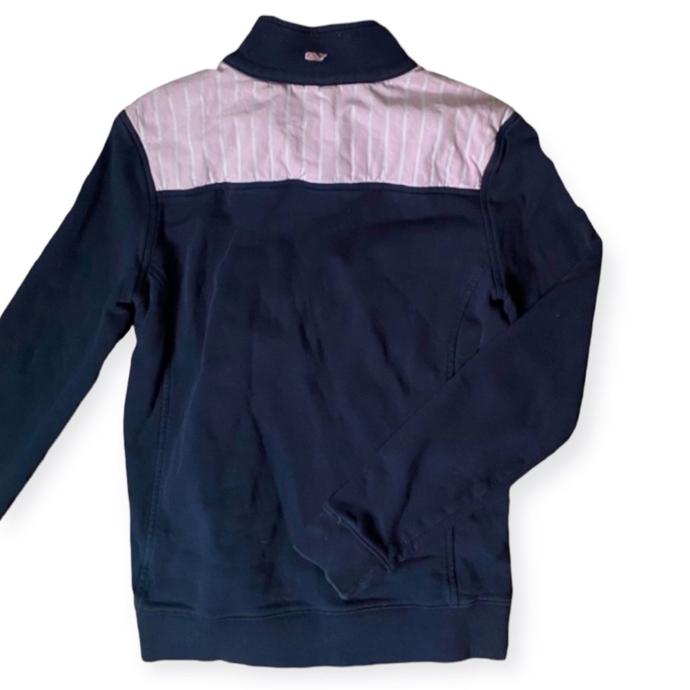 Vineyard Vines Women's Navy Blue & Pink Pullover Sweatshirt size extra small XS - Picture 4 of 11